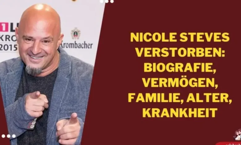 Nicole Steves Krankhei